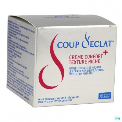 Coup D'eclat Comfortcreme + Rijke Textuur Pot 50ml