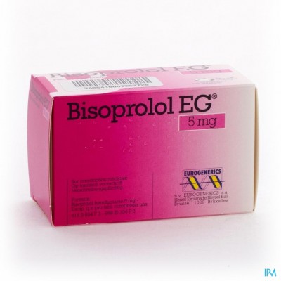 Bisoprolol EG Tabl 100X5Mg
