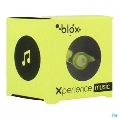 Blox Xperience Music Oordoppen Fluo Geel 1 Paar