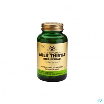 Milk Thistle Herb Extract (mariadistel) V-caps 60