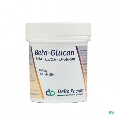 Beta-glucan 100mg Tabl 90 Deba