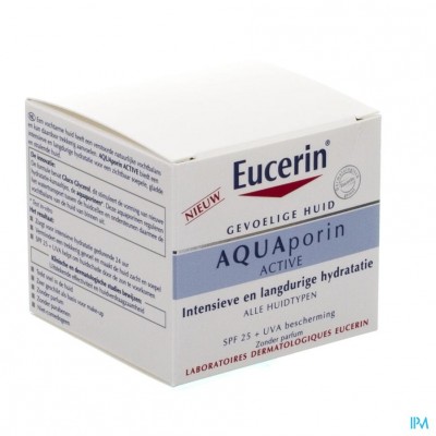 Eucerin Aquaporin Active Verz. Hydra Ip25+uva 50ml