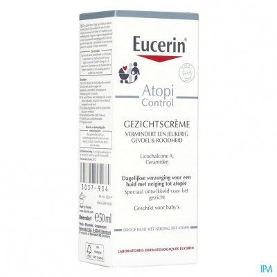 Eucerin Atopicontrol Cr Gezichtscreme Kalm.50ml