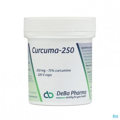 Curcuma-250 Caps 120 Deba