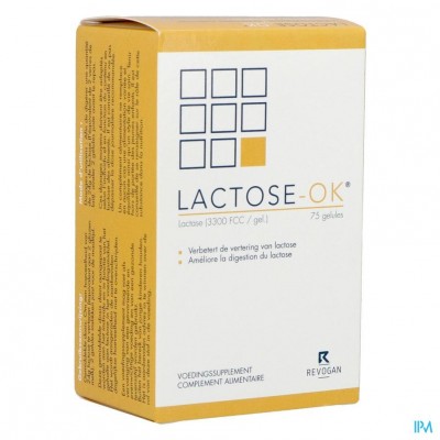 Lactose Ok Caps 75x353mg 5744 Revogan