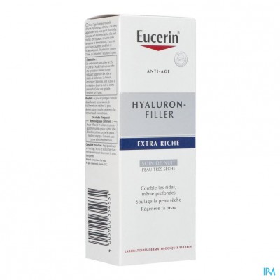Eucerin Hyaluron Filler Extra Rijk Nachtcreme 50ml