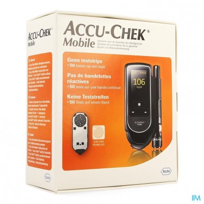 Accu Chek Mobile Startkit (50tests+meter+prikker)
