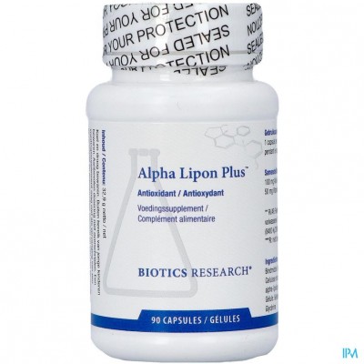 Alpha Lipon Plus Biotics Caps 90
