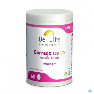 Borrago 500 Be Life Bio Caps 60