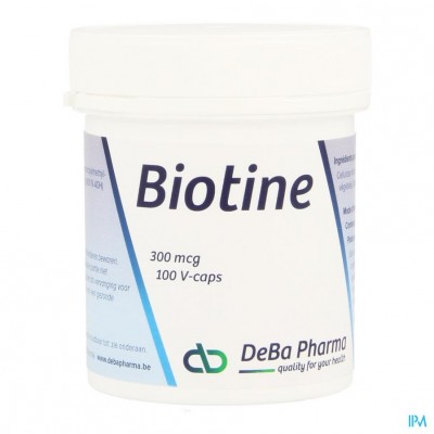 Biotine 300y Caps 100 Deba