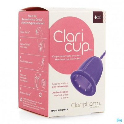 Claricup Menstruatiecup Maat 1