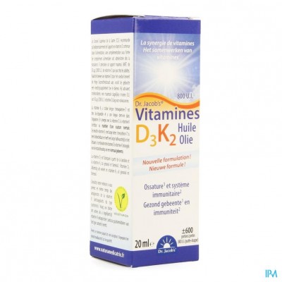 Vitamine D3 K2 Fl 20ml