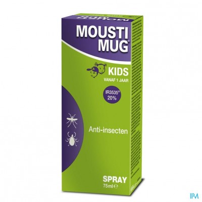 Moustimug Kids Spray 75ml Nf Vervangt 2394674