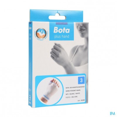 Bota Handpolsband+duim 100 White N3