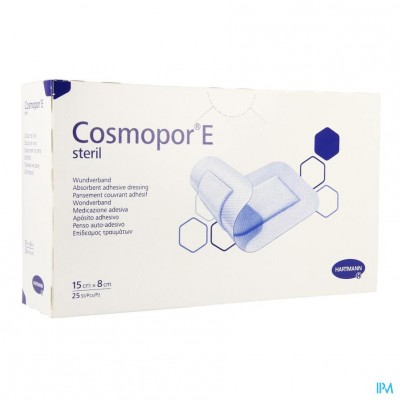 Cosmopor E Latexfree 15x8cm 25 P/s