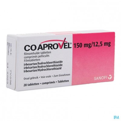 Coaprovel Comp 28 X 150mg/12,5mg