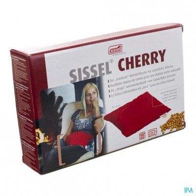 Sissel Cherry Kersenpitkussen 20x40cm Rood