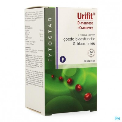 Fytostar Urifit D-mannose + Cranberry Maxi Caps 60