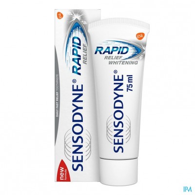 Sensodyne Rapid Relief Whitening Tandpasta 75ml