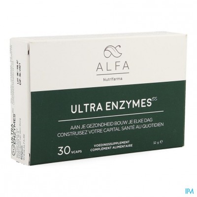 Alfa Ultra Enzymes Vcaps 30