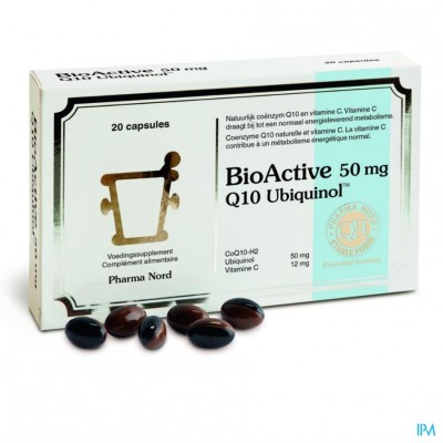 BioActive Q10 50mg 20 caps
