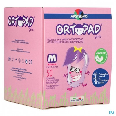 Ortopad For Girls Medium Oogkompres 50 73222