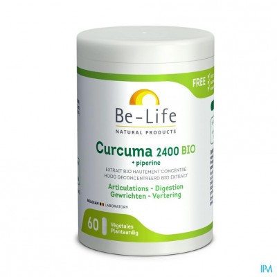 Curcuma 2400 + Piperine Bio Be Life Gel 60