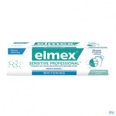 ELMEX® SENSITIVE PROFESSIONAL GENTLE WHITENING TUBE 75ML