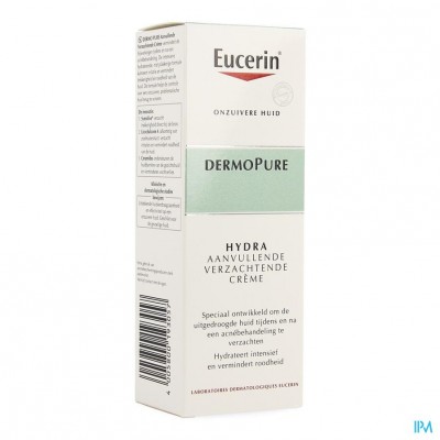 Eucerin Dermopure Adjunctive Soothing Cream 50ml