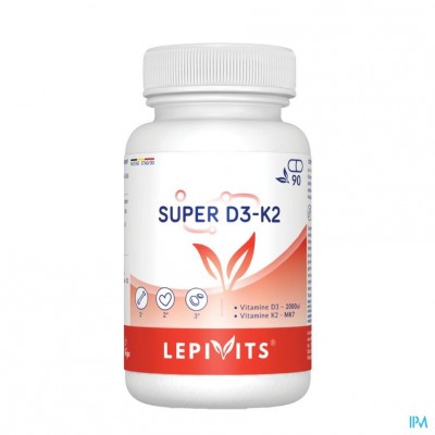 Lepivits Super D3-k2 Caps 90
