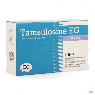 Tamsulosine EG Caps  30 X 0,4 Mg