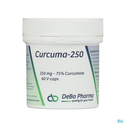 Curcuma-250 Caps 60 Deba