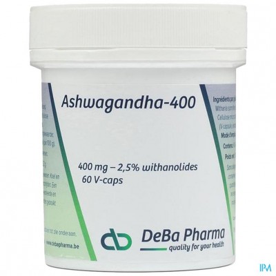 Ashwagandha 400 V-caps 60 Deba