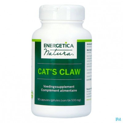 Cats Claw Energetica Caps 90x500mg