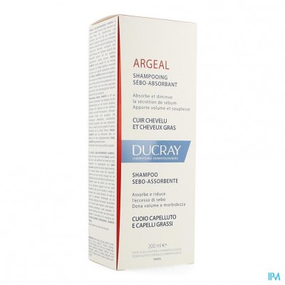 Ducray Argeal Sh Talgabsorberende Verzorg. 200ml