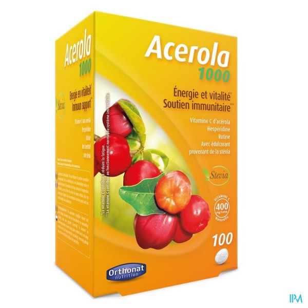 Acerola 1000 Nf Comp 100 Orthonat