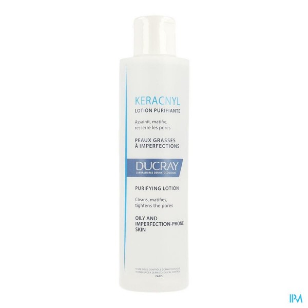 Ducray Keracnyl Lotion Zuiverend 200ml