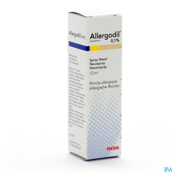 Allergodil Spray Nasal Fl 10ml