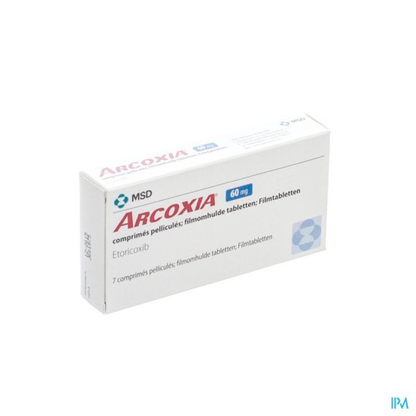 Arcoxia 60mg Comp 7